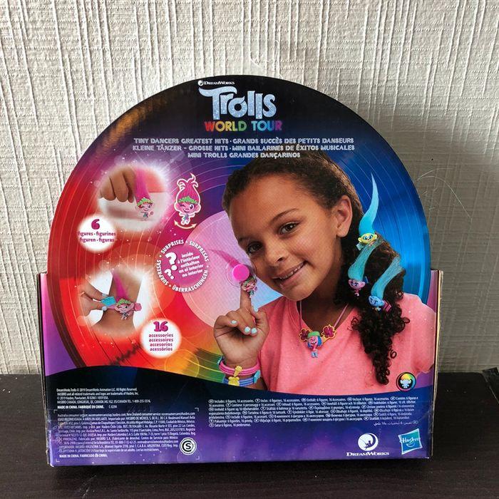 Figurine les trolls 2 tournée mondiale grands succès des petits danseurs hasbro pstimp3501 - photo numéro 2