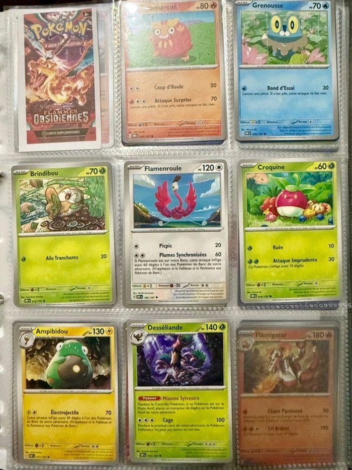 Cartes Pokémon série flammes obsidiennes - photo numéro 1