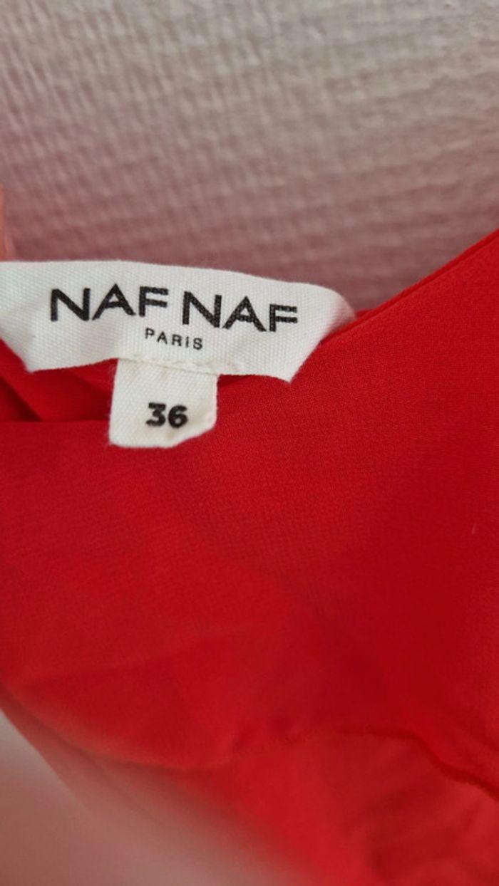 Robe rouge été Naf Naf - photo numéro 3