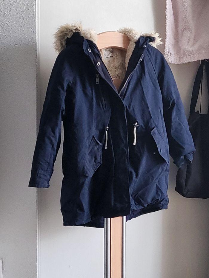 Manteau fille bleu - photo numéro 4