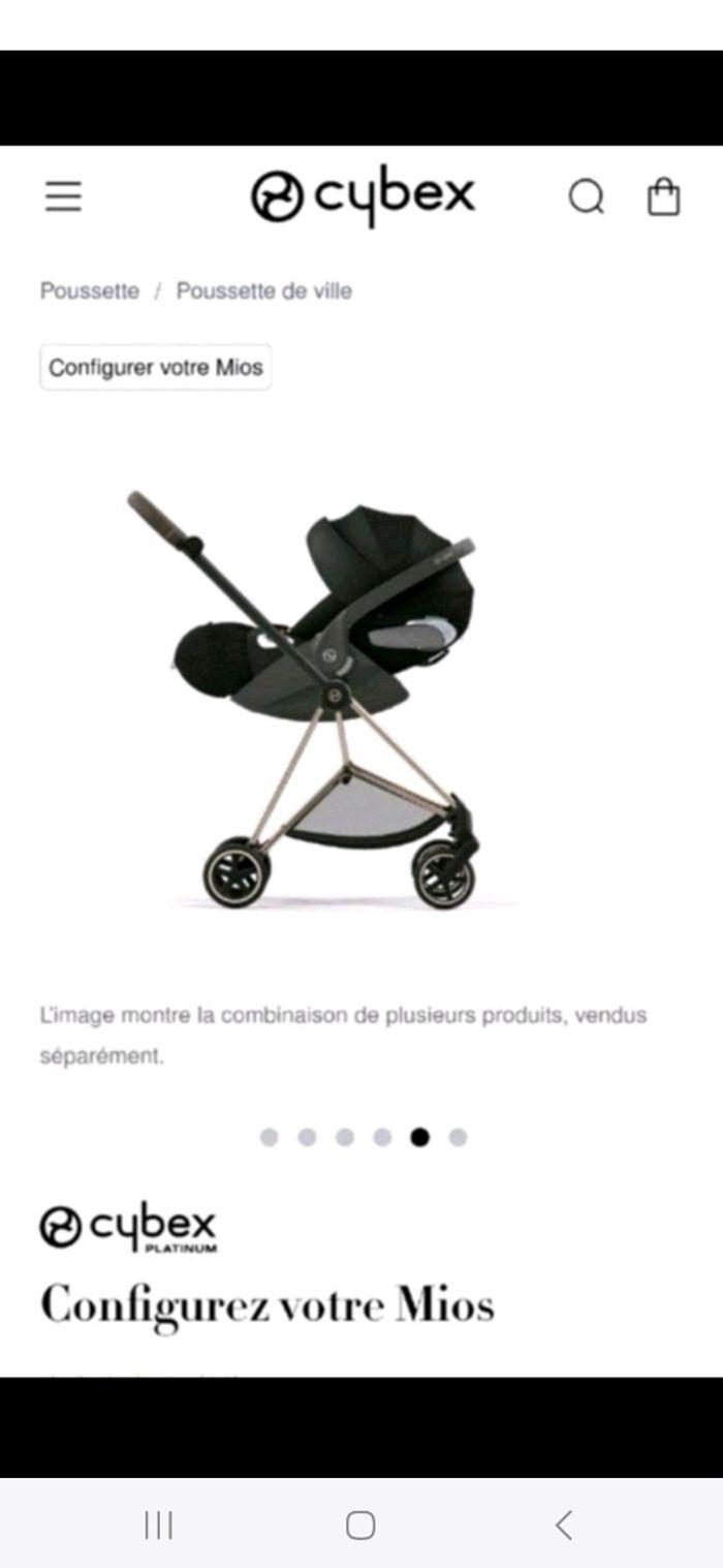 Adaptateur poussette Cybex Mios - photo numéro 5