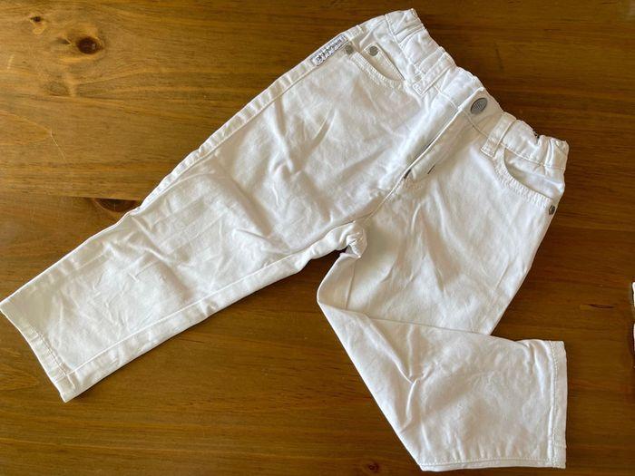 Pantalon blanc Emporio Armani 24 mois - photo numéro 1