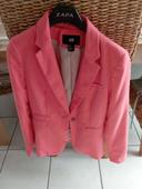 Veste rose H&M 34