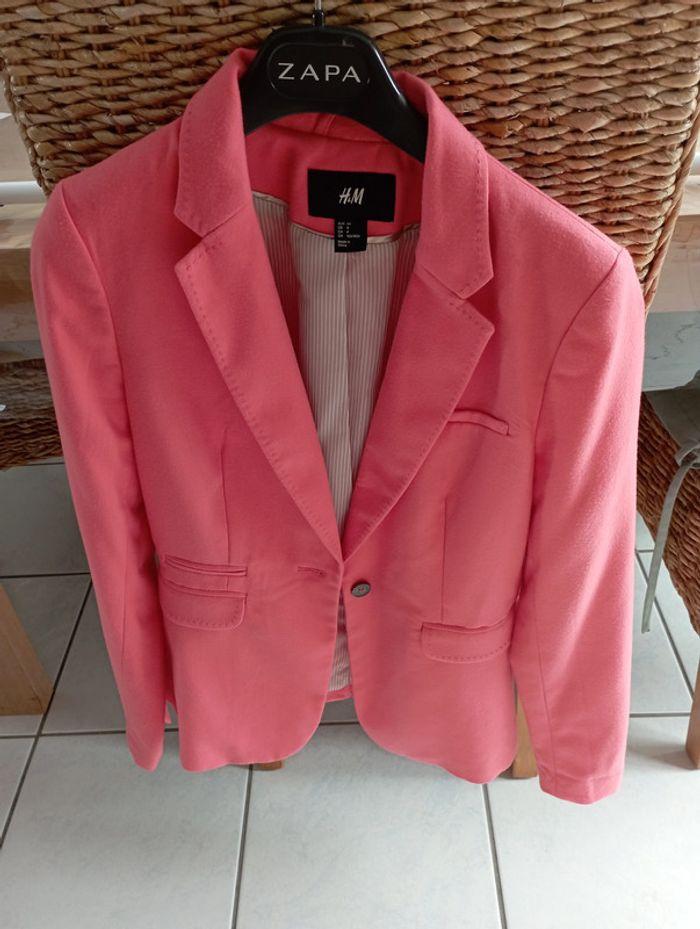 Veste rose H&M 34 - photo numéro 1