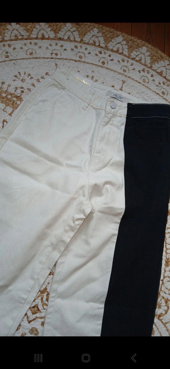 Jeans bicolore 36 Neuf 12€ - photo numéro 4