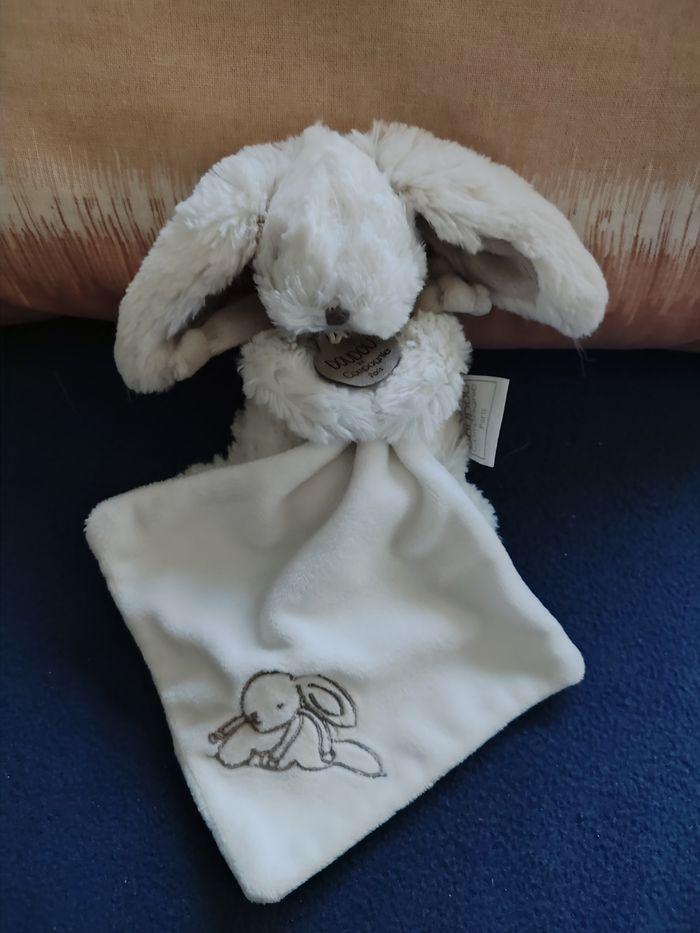 Doudou lapin blanc doudou et cie - photo numéro 1