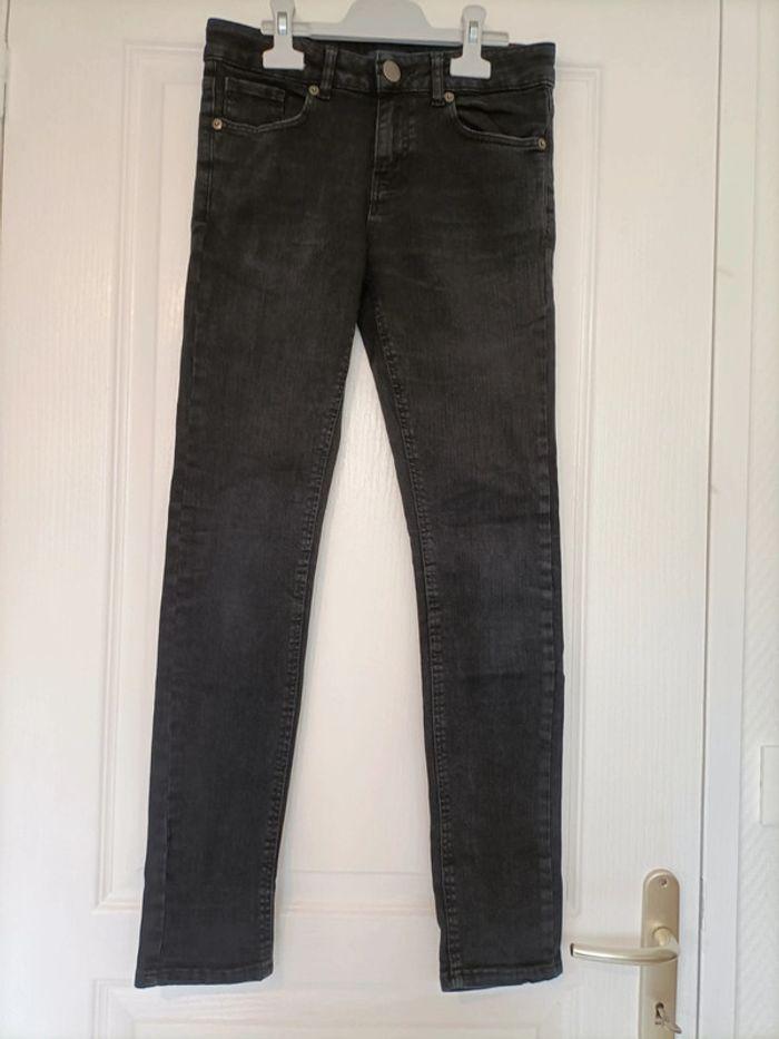 Pantalon noir skinny 12 ans kiabi - photo numéro 1