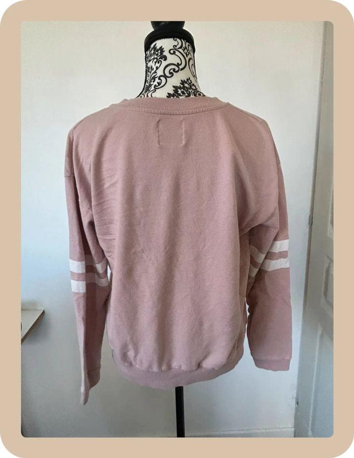 Sweat "américain" rose Pull&Bear taille 36 💖 - photo numéro 4