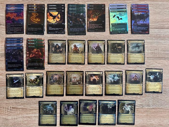 Lot de 700 cartes lord of the rings ( seigneur des anneaux) magic the gathering ENG - photo numéro 18