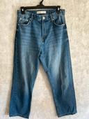 Jean baggy bleu foncé Bershka Taille 40