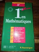 Lot de livres de  math