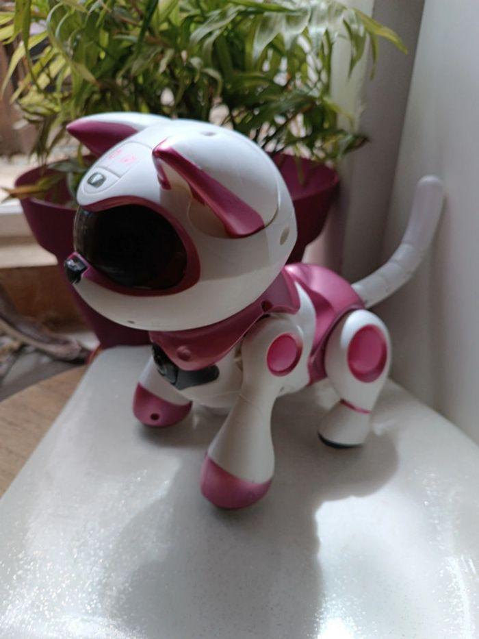 Teksta chien dog robot interactif électronique VTech kidiminiz toy quest Kitty chat cat robotique - photo numéro 15