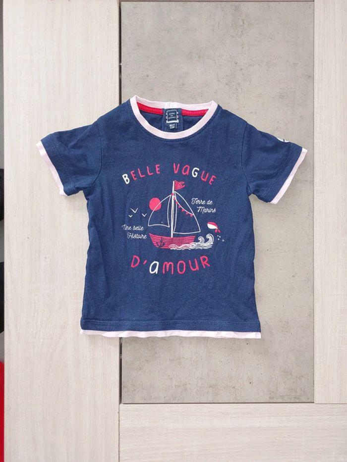 Tee shirt / Terre de marins / 23 mois - 86cm - photo numéro 1