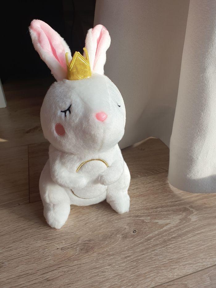 Lapin peluche de pâques - photo numéro 1