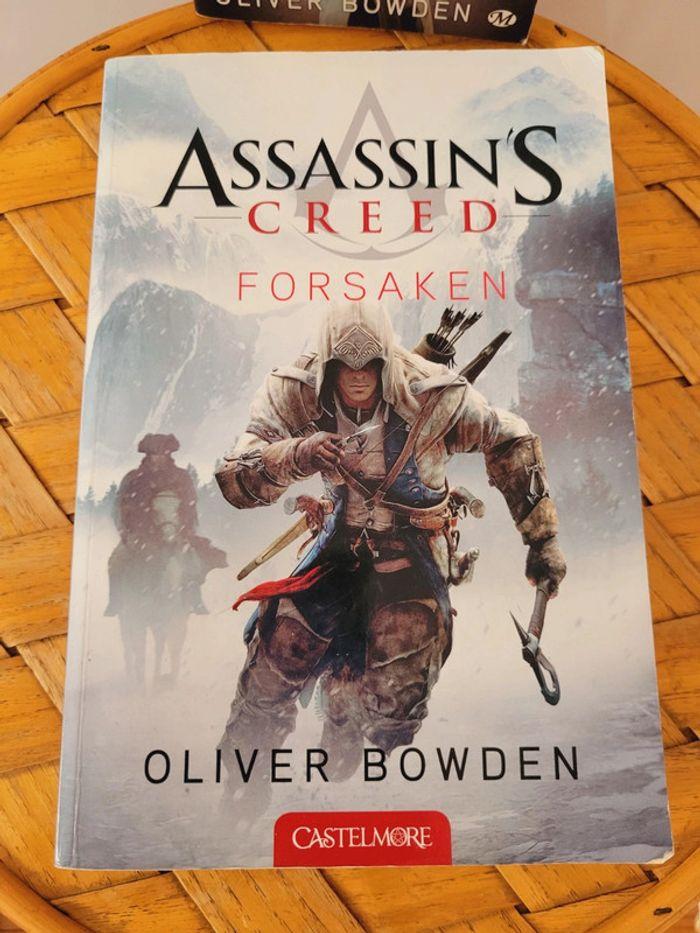 Lot livres romans Assassin's Creed Forsaken et La croisade secrète - photo numéro 2