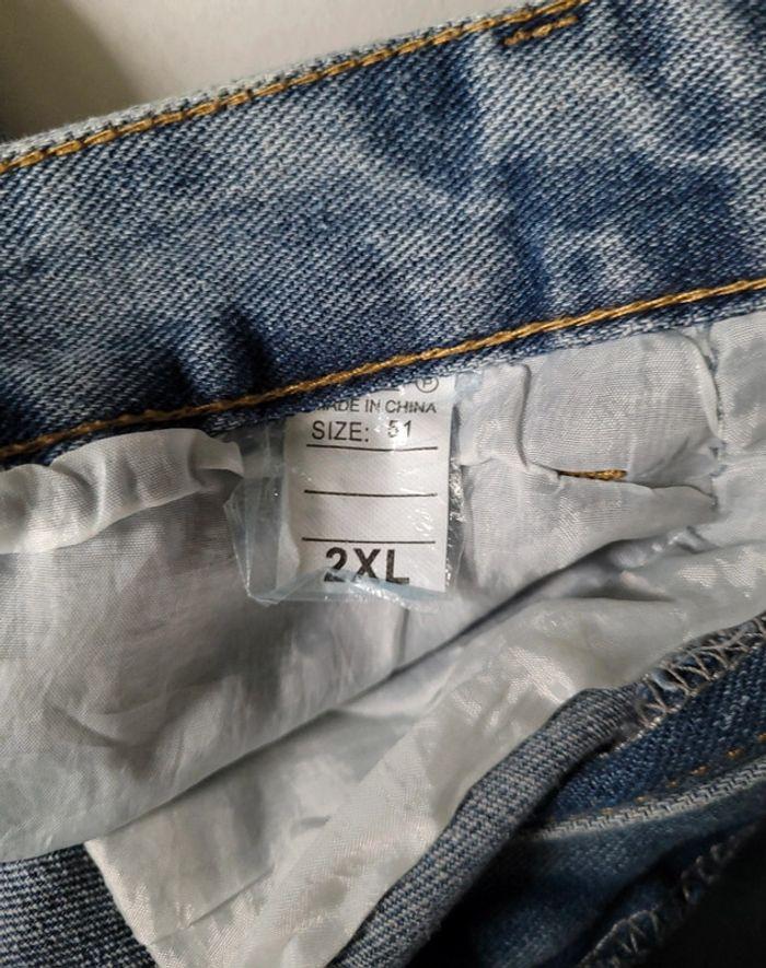 Jean Y2K bleu taille 2XL homme en très bon état - photo numéro 16