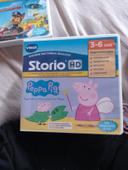 Jeu Storio Peppa pig.