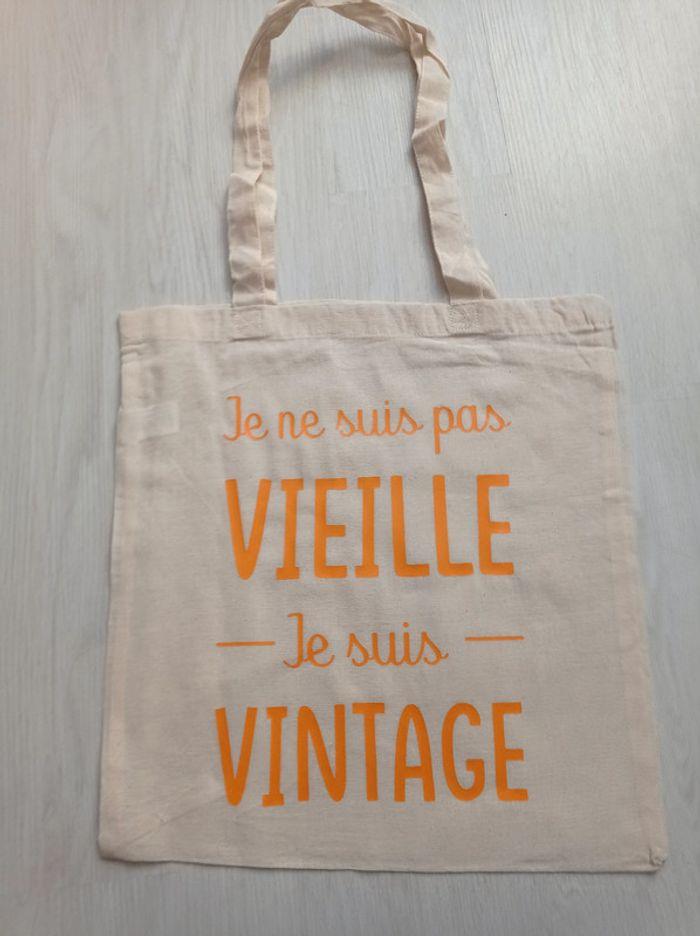 Sac tote bag texte humour - photo numéro 8