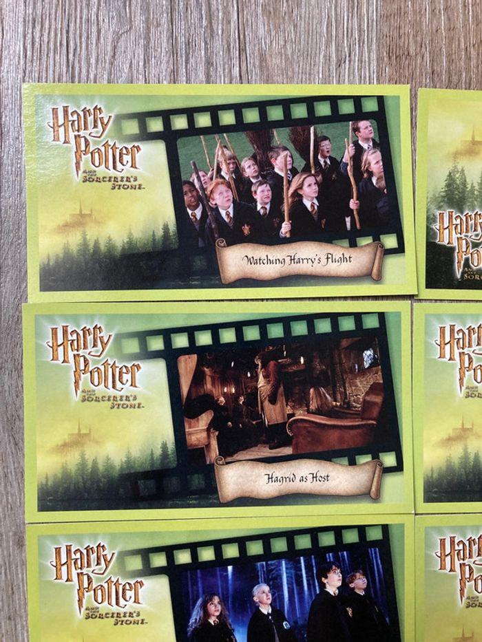 Lot de 12 cartes Harry Potter a l’école des sorciers Wizards 2001 - photo numéro 2