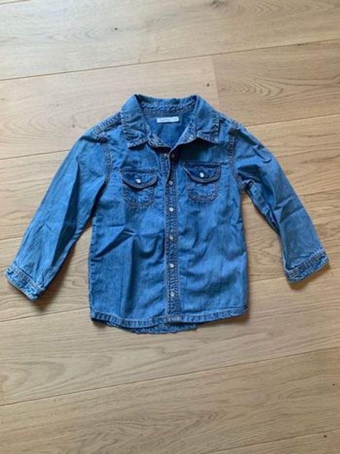 Chemise jean 3 ans Bout’chou - photo numéro 1