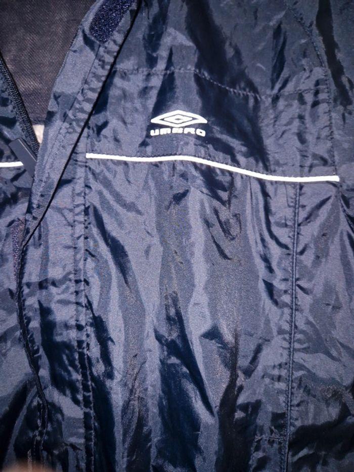 Veste de pluie extérieure umbro vintage taille 13 ans - photo numéro 5