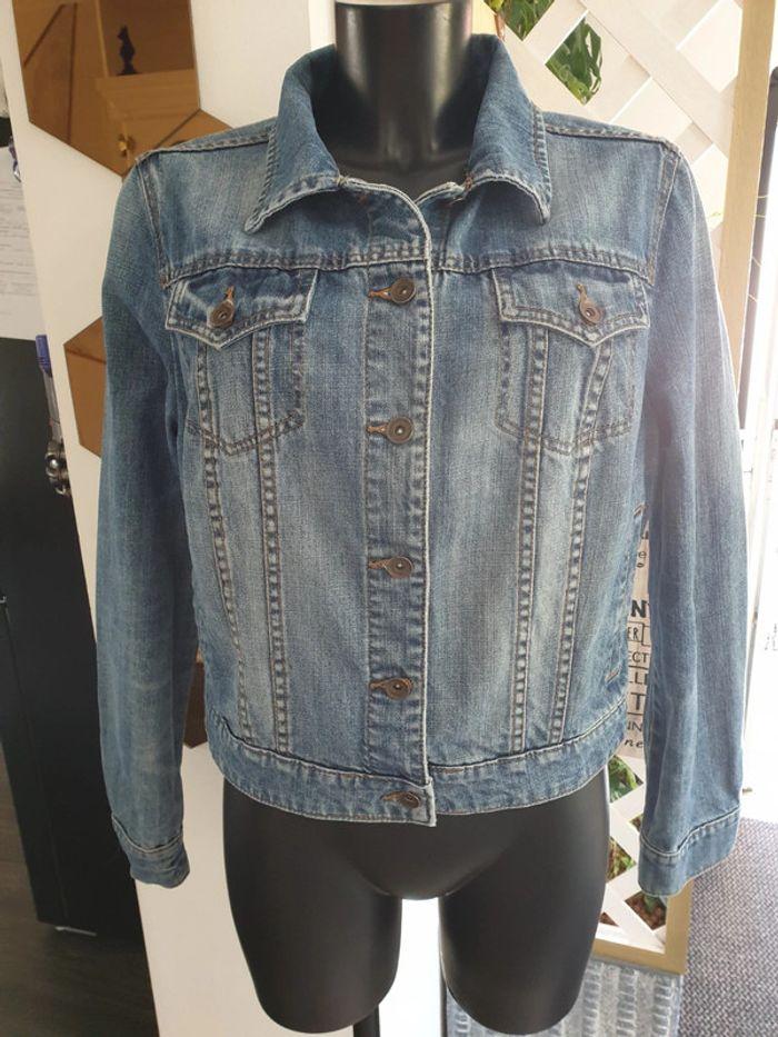 Jcp veste en jeans taille L - photo numéro 9