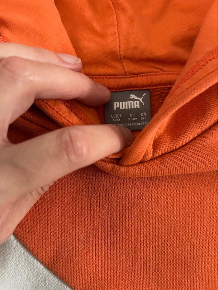 Sweat-shirt capuche Puma 9/10 ans - photo numéro 3