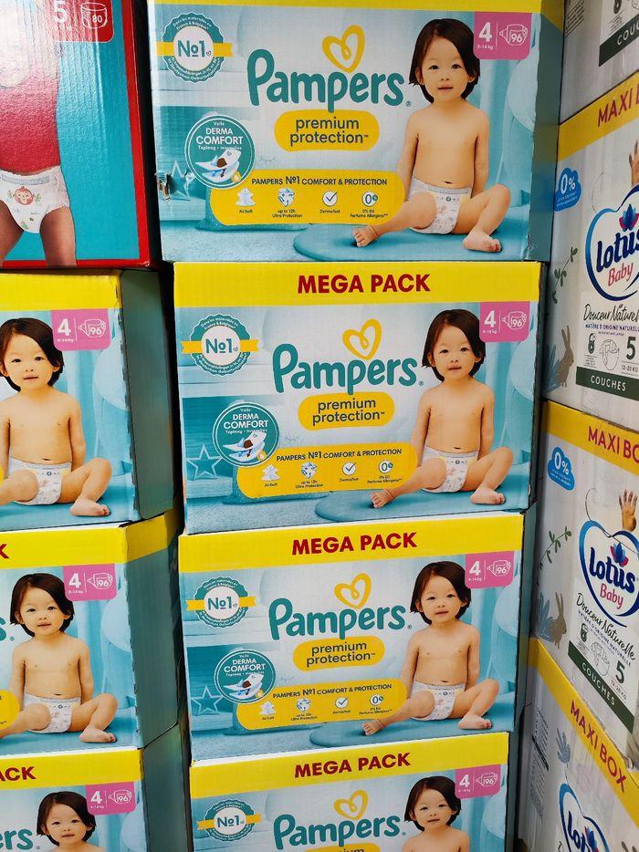 Pampers premium taille 4 4 cartons