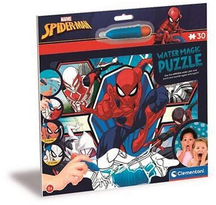 Clementoni - PUZZLE D'EAU MAGIQUE MARVEL SPIDER-MAN 30 PIÈCES 38,5X39CM - photo numéro 3