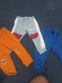 Lot de 3 pantalon souple