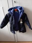 Manteau imperméable chaud taille 4 ans