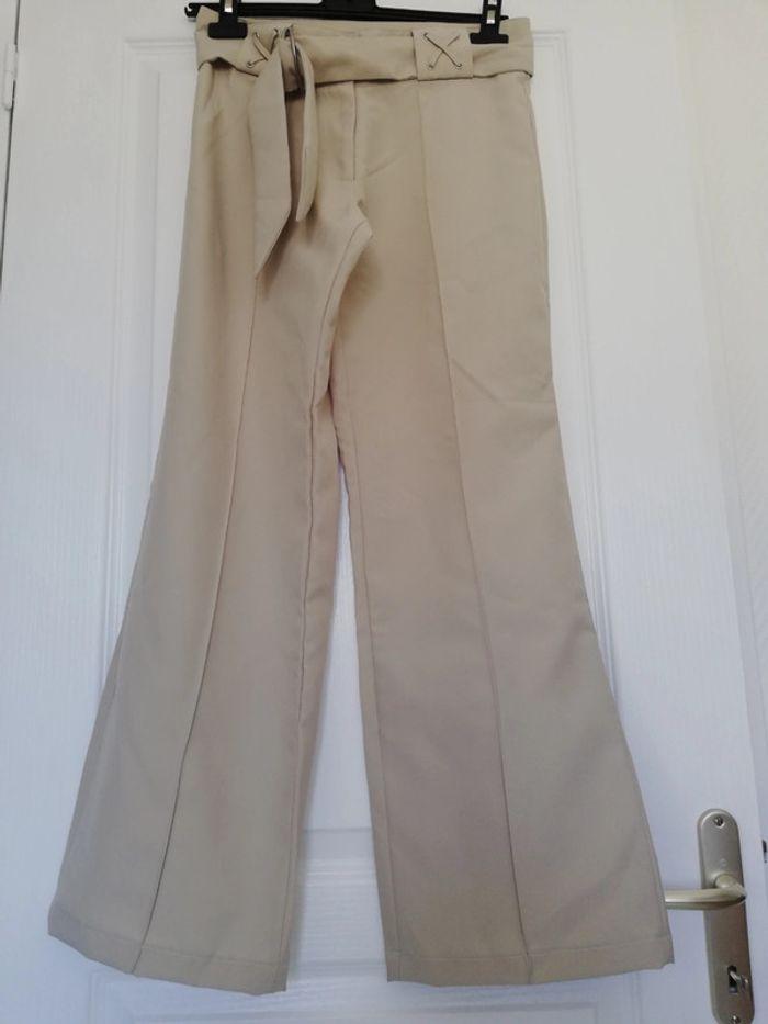 Pantalon crème 38 - photo numéro 2