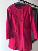 Manteau rouge grain de malice - T 38