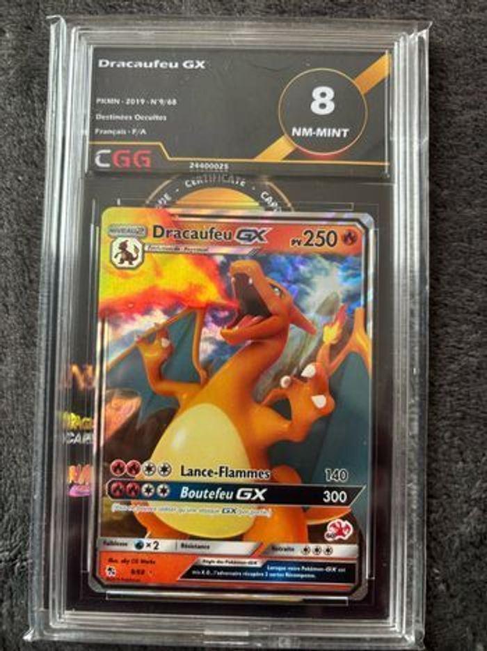 Carte Pokémon Dracaufeu GX CGG 8