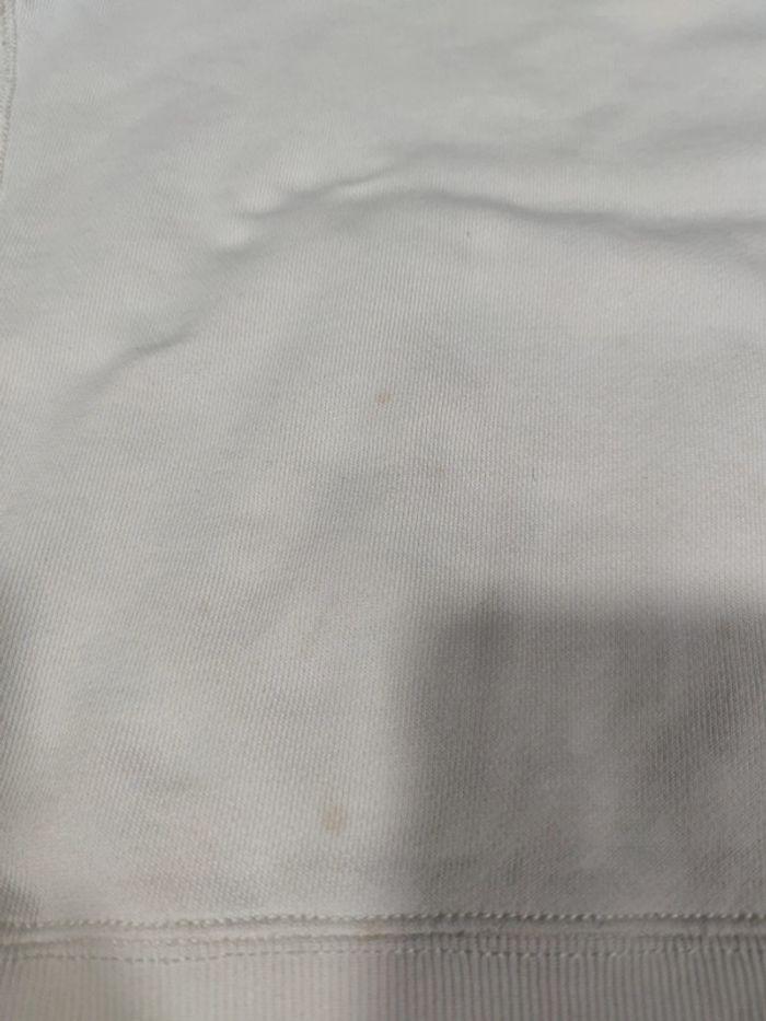 Sweat à Capuche Ralph Lauren Blanc Logo Brodé Bleu Marine Taille M Homme - photo numéro 10