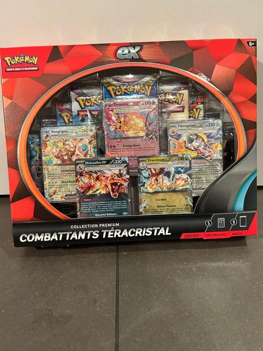 Coffret Pokémon Combattants Teracristal Collection Premium - photo numéro 1