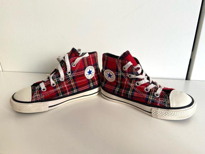 All stars converse enfants carreaux tartan rock - photo numéro 5