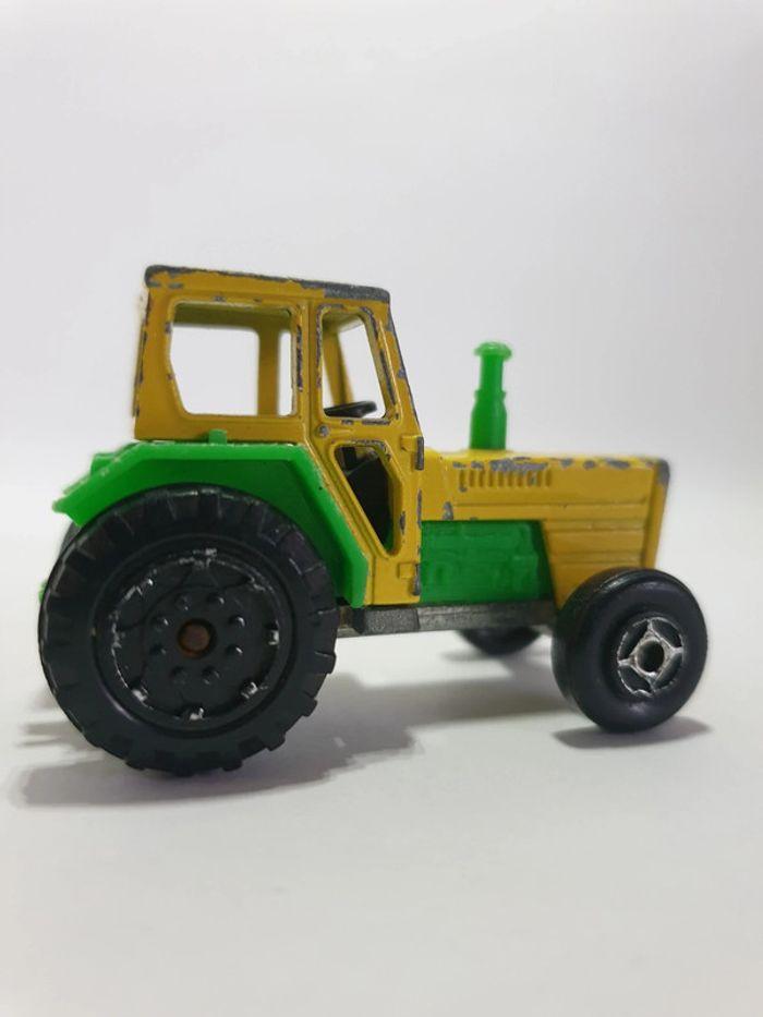 Tracteur Jaune/Vert Majorette 208 - 1/60 Made in France 🇫🇷 - photo numéro 7