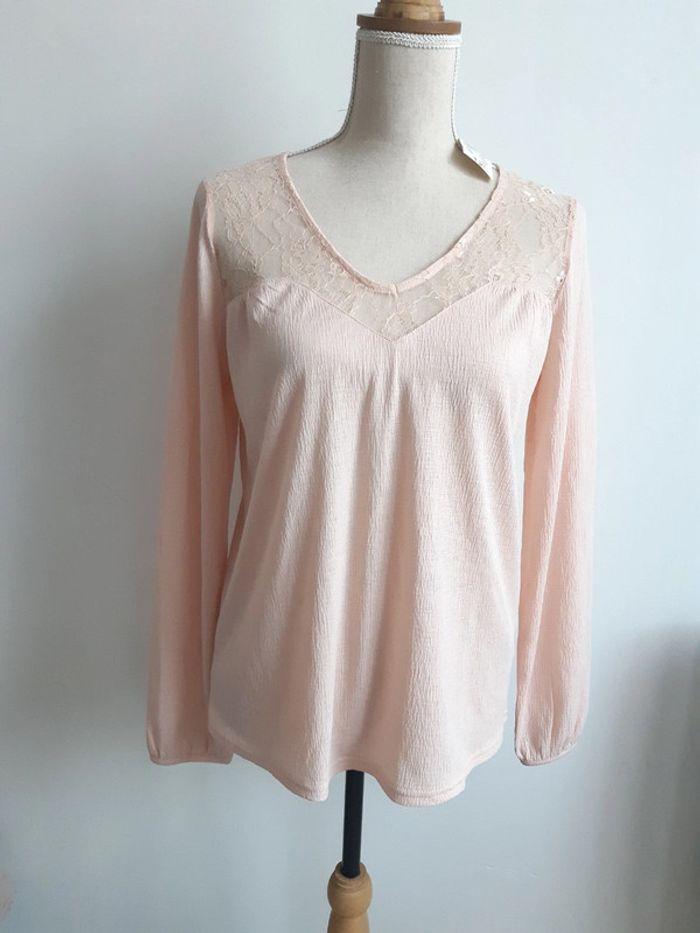 Blouse rose neuve Kiabi T38 - photo numéro 1