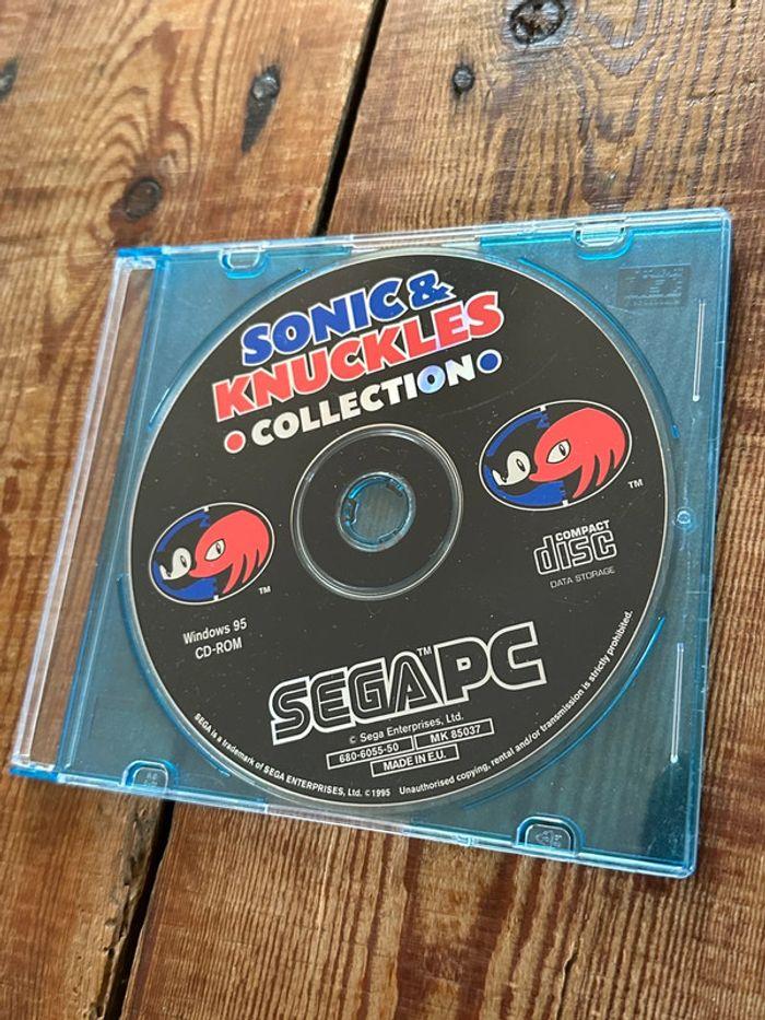 Jeu vidéo PC ordinateur vintage Sega Sonic et Knuckles collection Cd rom windows 95 - photo numéro 2