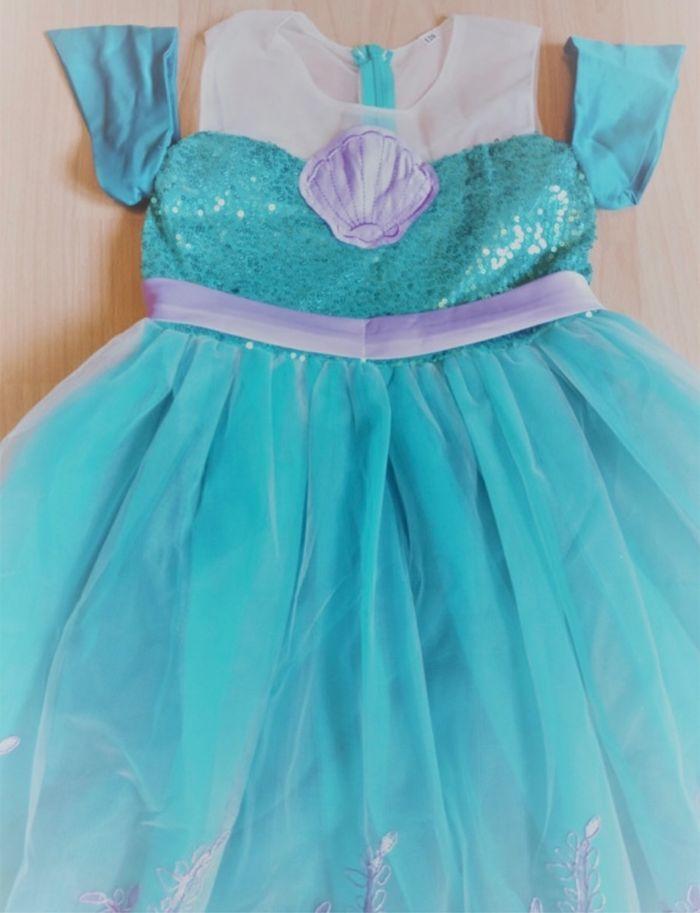 Déguisement robe sirène turquoise 6ans - photo numéro 7