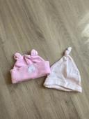 Lot de 2 bonnets bébé