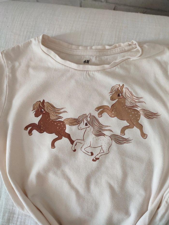 Ensemble jupe poney H&M 4/6 ans - photo numéro 5