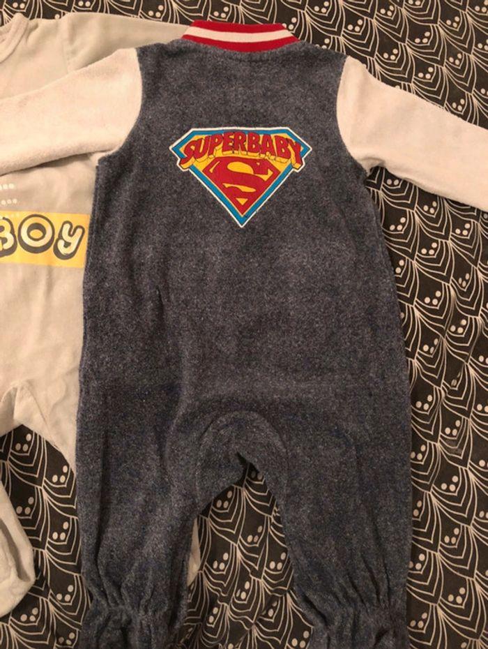 Lot de 3 pyjamas 1 pièces bébé garçon taille 12 mois ! - photo numéro 2