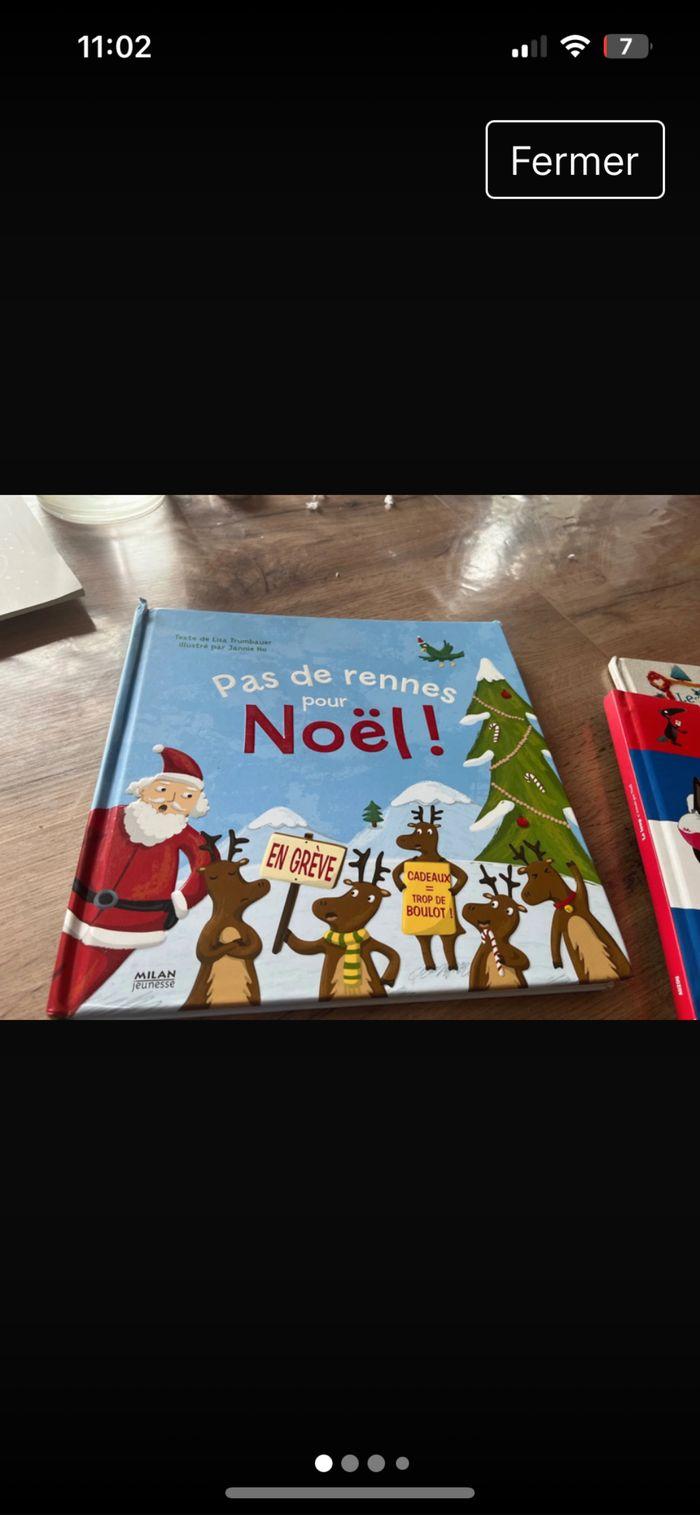 Livre pas de Rennes pour Noël excellent état - photo numéro 1