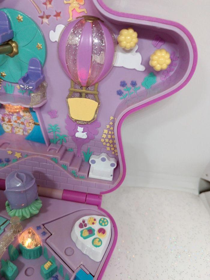 Polly pocket bluebird étoile grande fushia fée fairy ring bague tulipe rose flower fleur fairylight - photo numéro 10