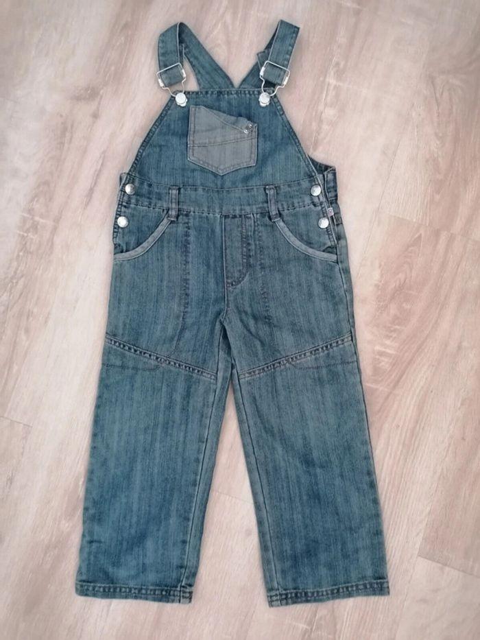 Salopette jeans bleu Obaibi, 3 ans 94cm - photo numéro 1