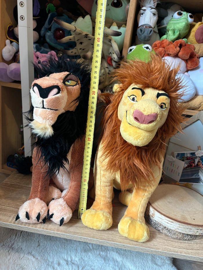 peluches le roi lion star et mufasa disney - photo numéro 11