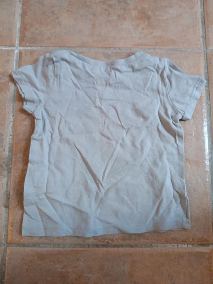 T-shirt garçon gris 12 MOIS - photo numéro 2