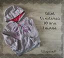 Gilet in extenso 10 ans